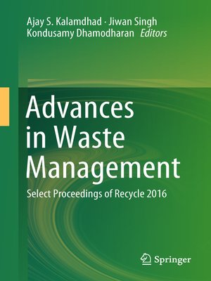 cover image of Advances in Waste Management